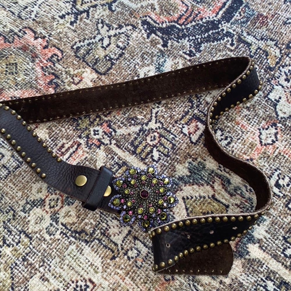 Rhinestone belt